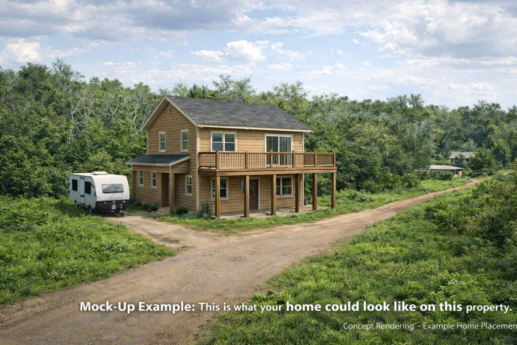 Your Holiday Pines Lot on Dogwood Trail