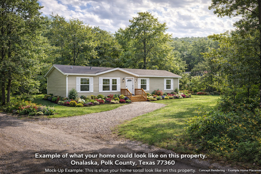 Lake Livingston Living on Mule Deer Trail