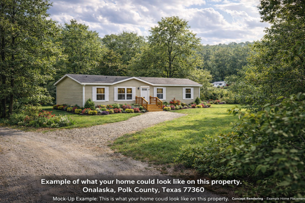 Lake Livingston Living on Mule Deer Trail