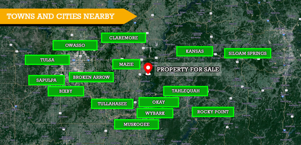 Affordable Land Near Fort Gibson Lake