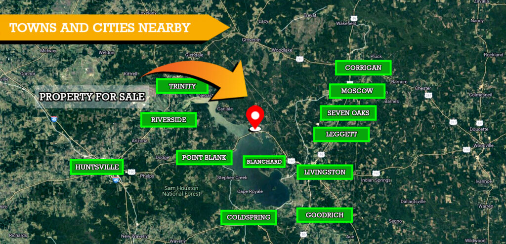 Lake Livingston Living on Mule Deer Trail