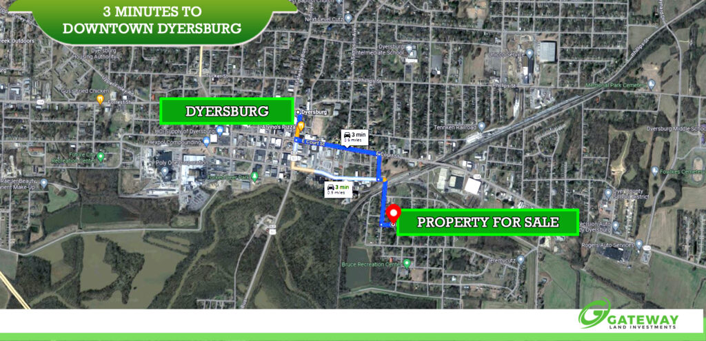 Your Central Street Homesite in Dyersburg