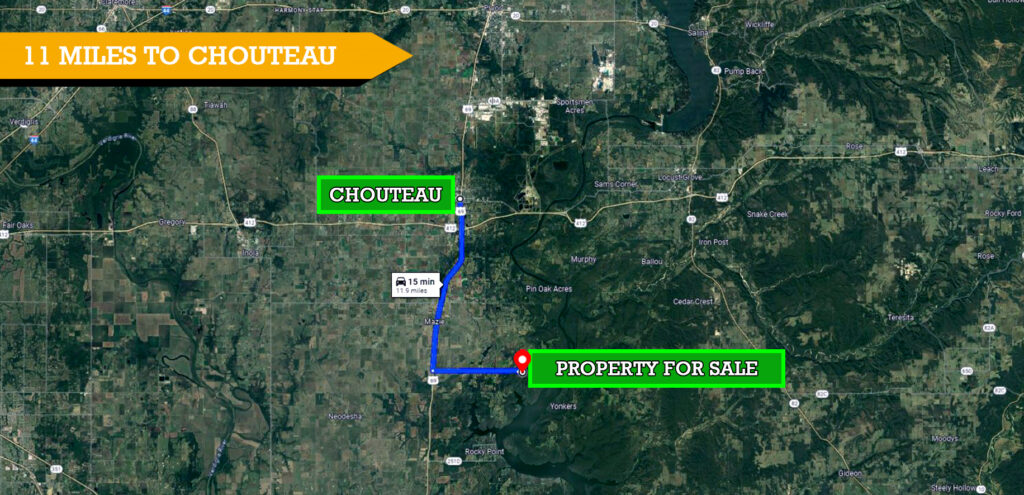 Affordable Land Near Fort Gibson Lake