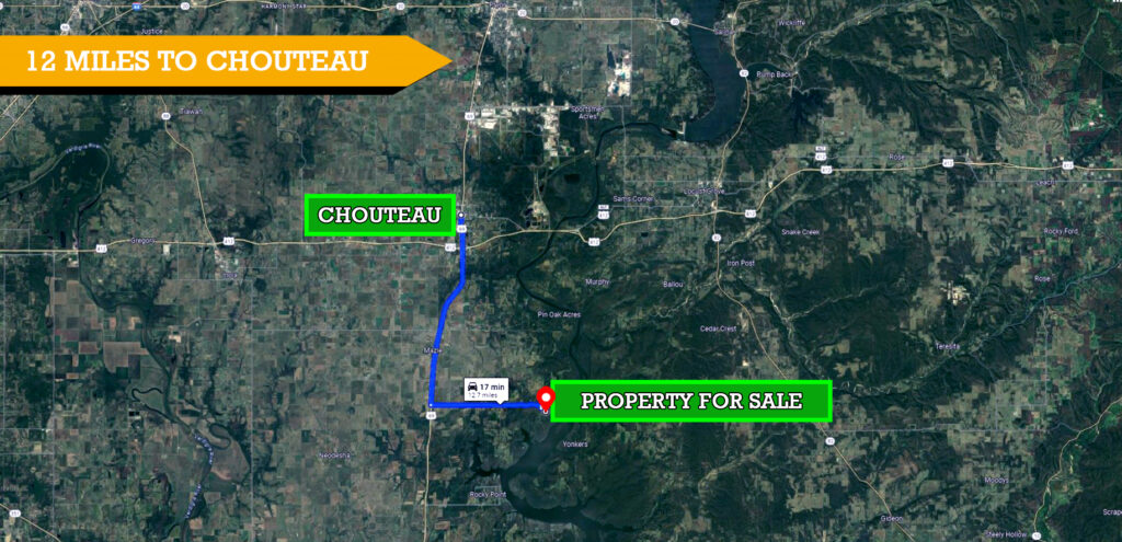 Fort Gibson Lake Land Starting $200 Month