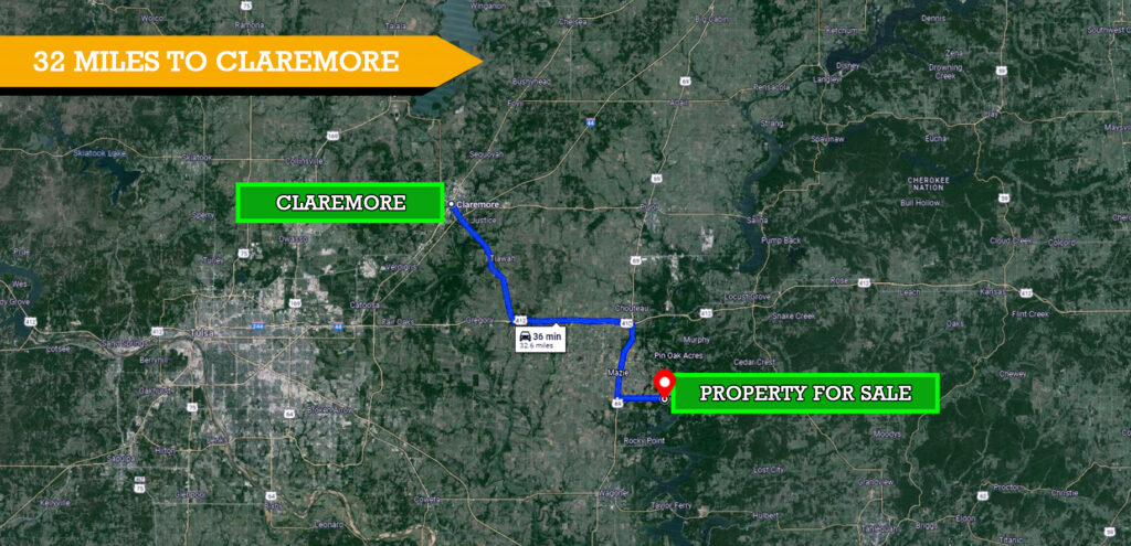 Affordable Land Near Fort Gibson Lake