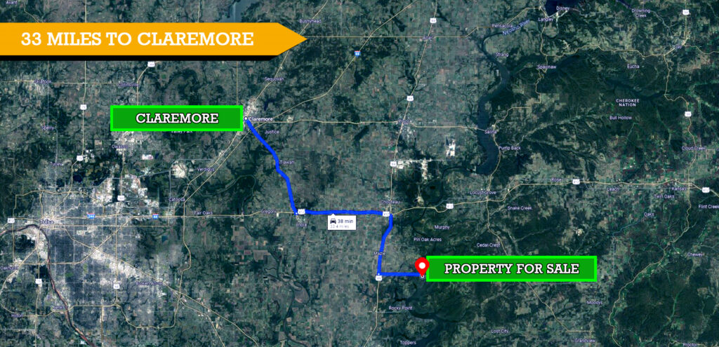 Fort Gibson Lake Land Starting $200 Month