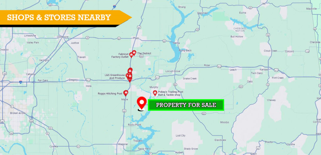 Affordable Land Near Fort Gibson Lake