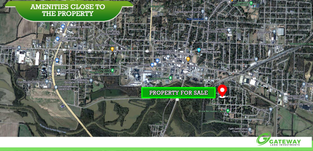 Your Central Street Homesite in Dyersburg