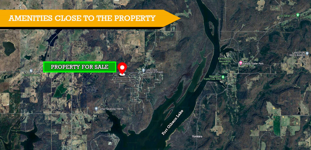 Affordable Land Near Fort Gibson Lake