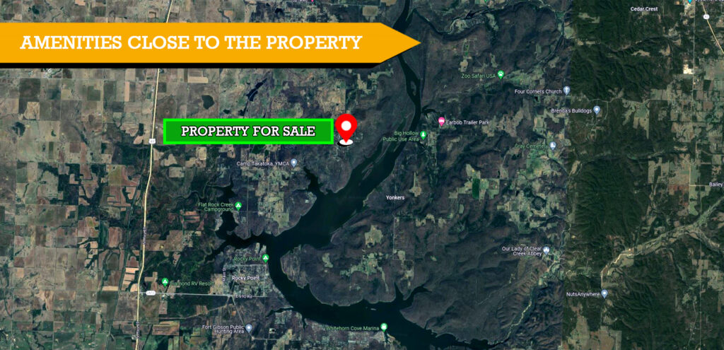 Fort Gibson Lake Land Starting $200 Month