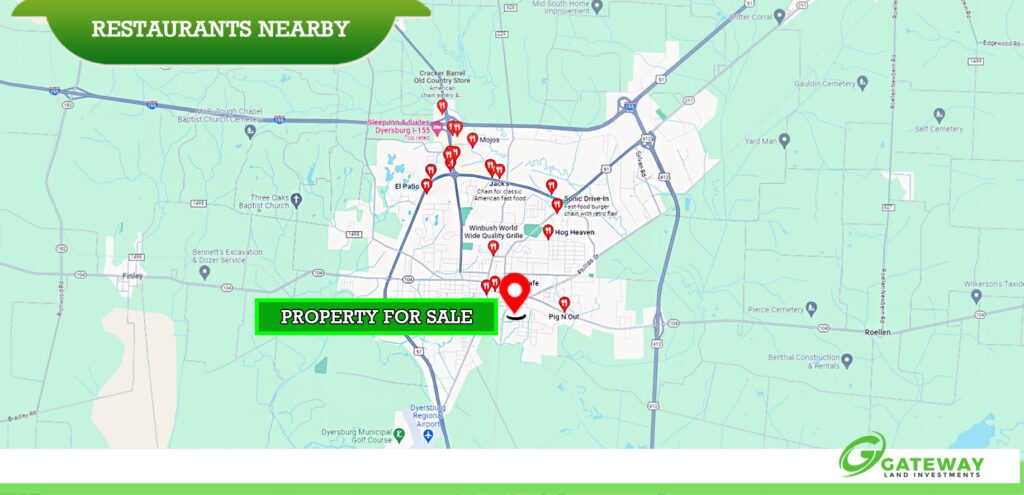 Your Central Street Homesite in Dyersburg