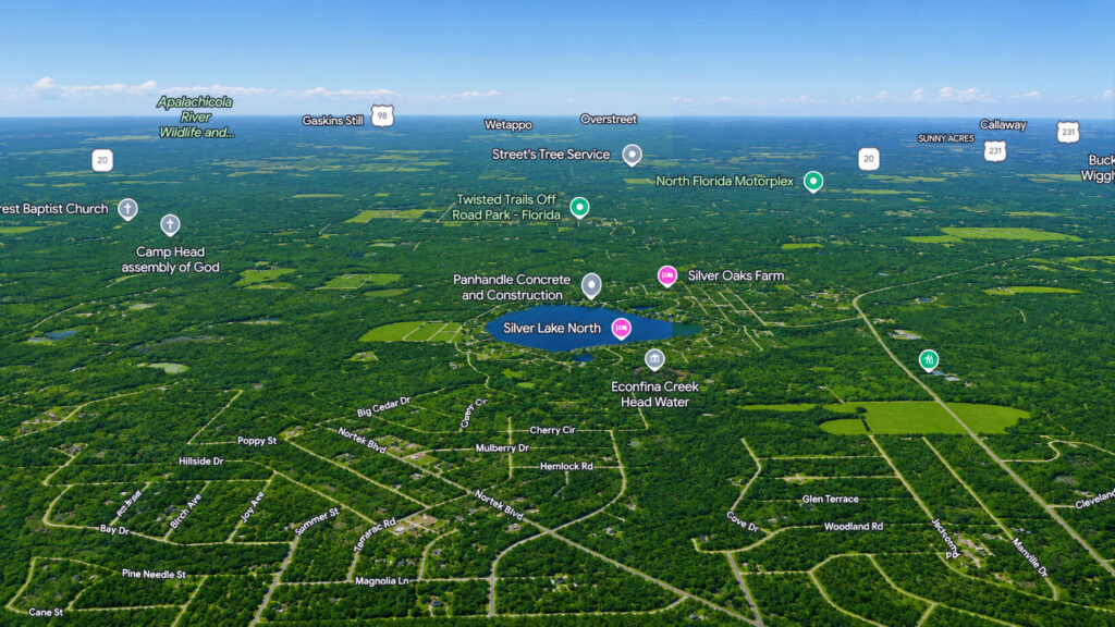 High and Dry 1.20 Acres Compass Lake Hills