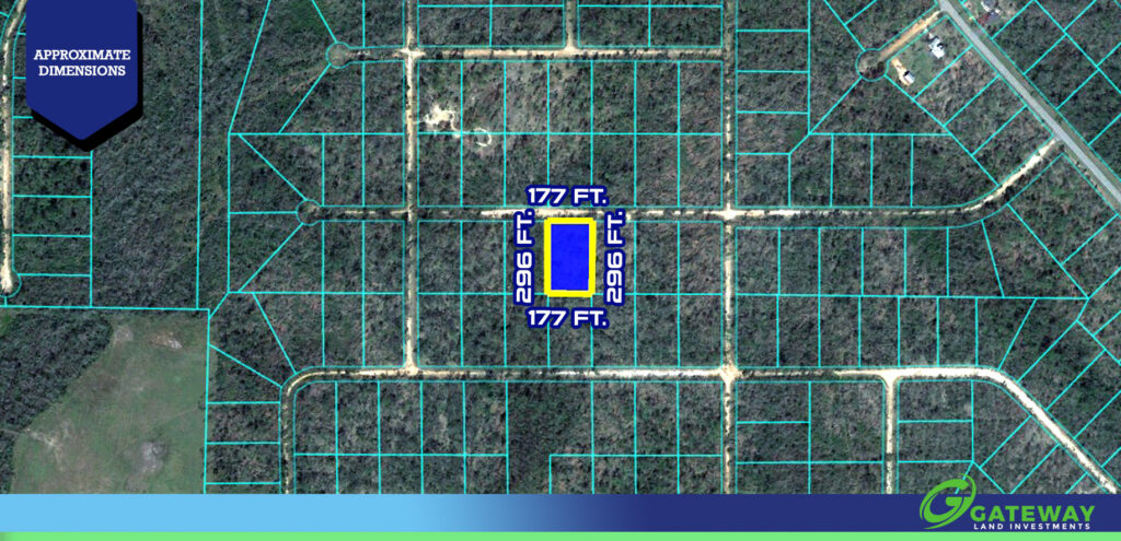 High and Dry 1.20 Acres Compass Lake Hills