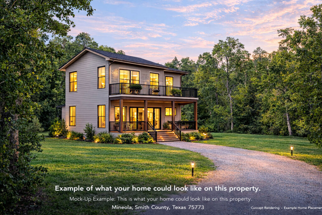 Silvercreek Charm in East Texas Pine Country