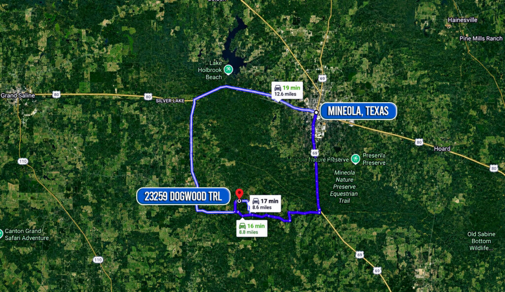 Your Holiday Pines Lot on Dogwood Trail