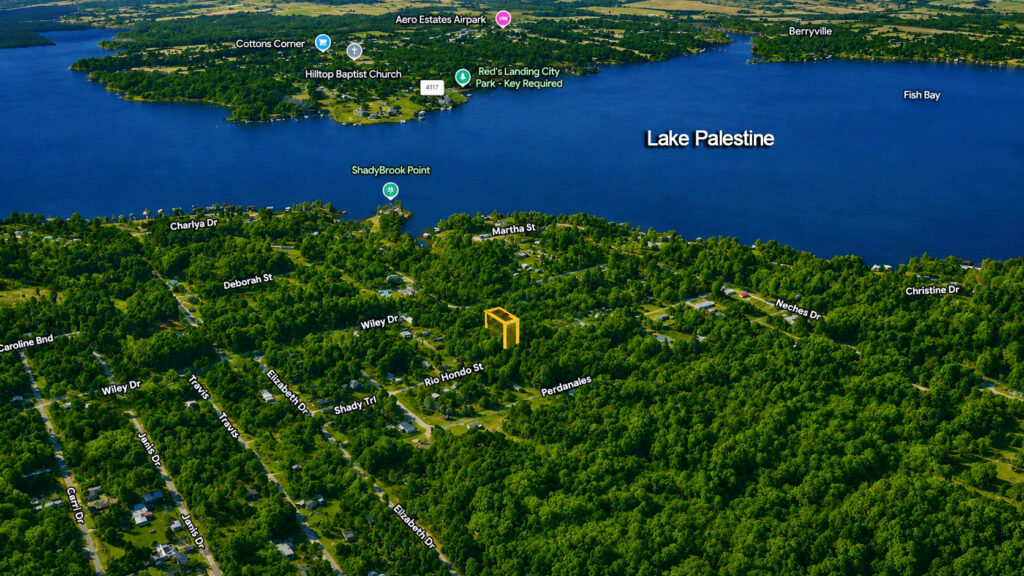 Your Lake Palestine Escape