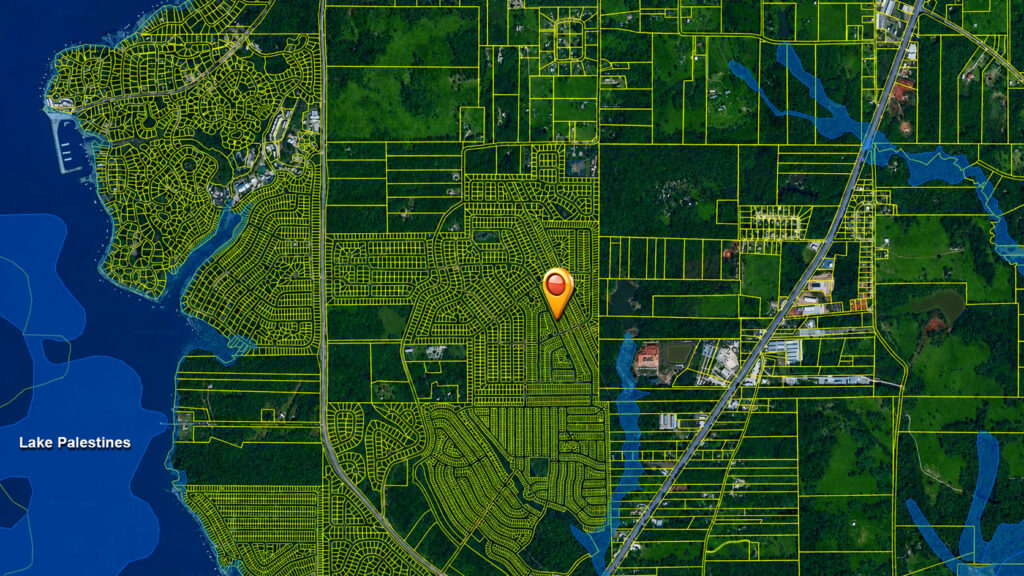 Lake Palestine Recreational Lot