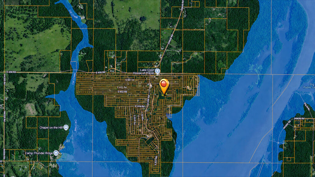 Fort Gibson Lake Land Starting $200 Month
