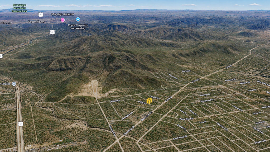 Texas Land Near Mountains