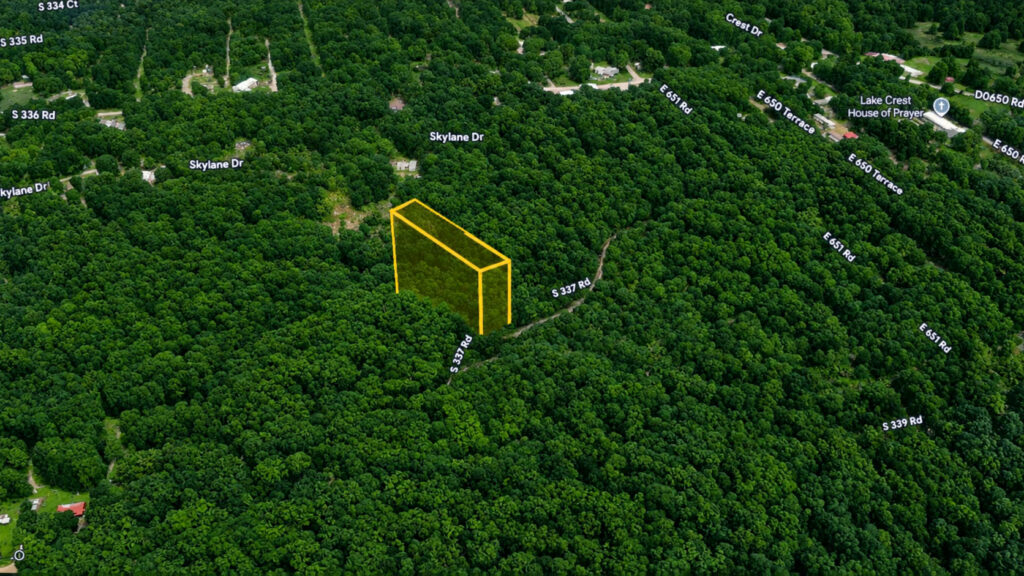 Fort Gibson Lake Land Starting $200 Month