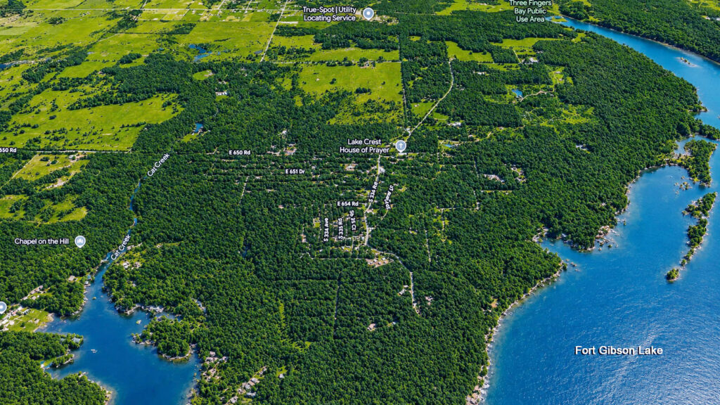 Affordable Land Near Fort Gibson Lake