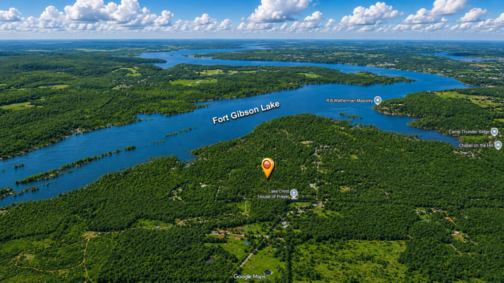 Fort Gibson Lake Land Starting $200 Month